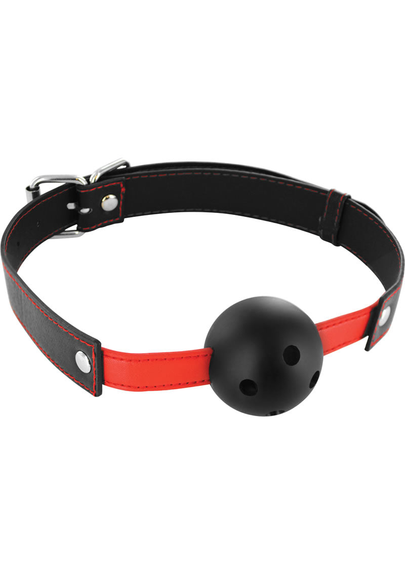 Frisky Subdue Me Breathable Ball Gag - Black