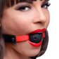 Frisky Subdue Me Breathable Ball Gag - Black