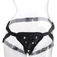 Strap U Sutra Fleece Lined Strap-On with Bullet Pocket - Black