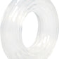 Premium Silicone Cock Ring - Large - Clear