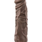 Au Naturel Home Wrecker Vibrating Dildo 9.5in - Caramel