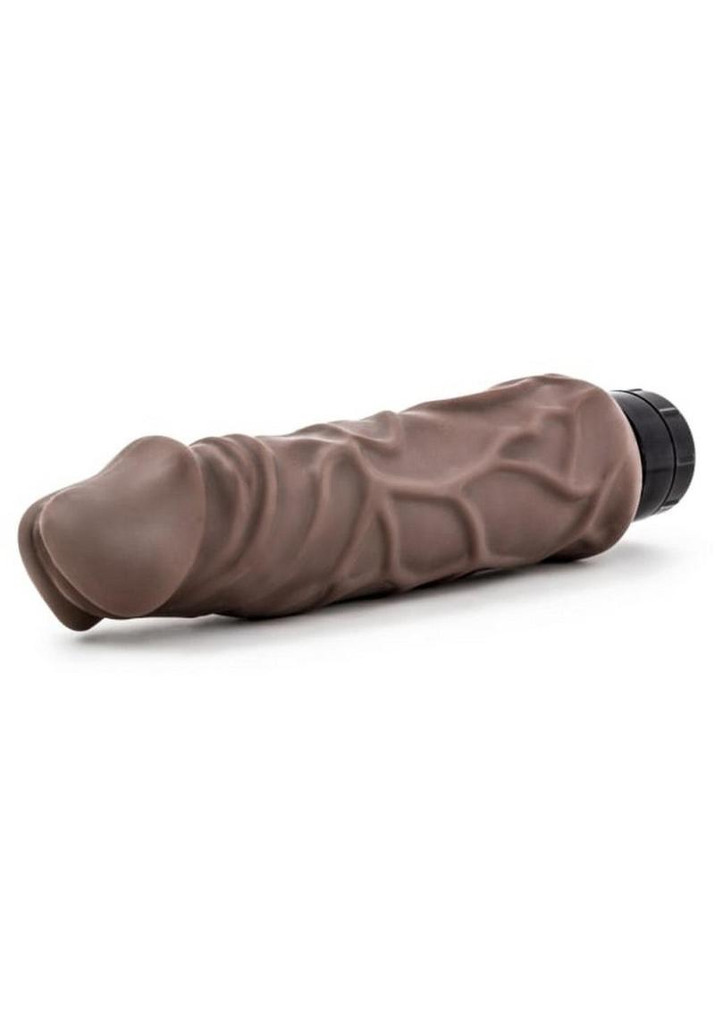 Au Naturel Home Wrecker Vibrating Dildo 9.5in - Caramel