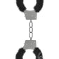 Ouch! Beginner's Furry Handcuffs - Black
