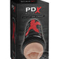 Pipedream Extreme Elite Air Tight Oral Masturbator - Mouth - Vanilla/Black