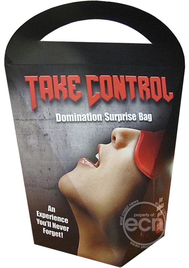 Take Control Domination Adult Novelty Surprise Bag