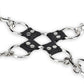 Lux Fetish Hogtie Set (5 piece set) - Black