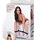Lux Fetish Bondage Buddy Ankle and Wrist Restraints - Black