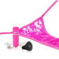 My Secret USB Rechargeable Panty Vibe Set with Silicone Remote Control Ring Waterproof - Pink