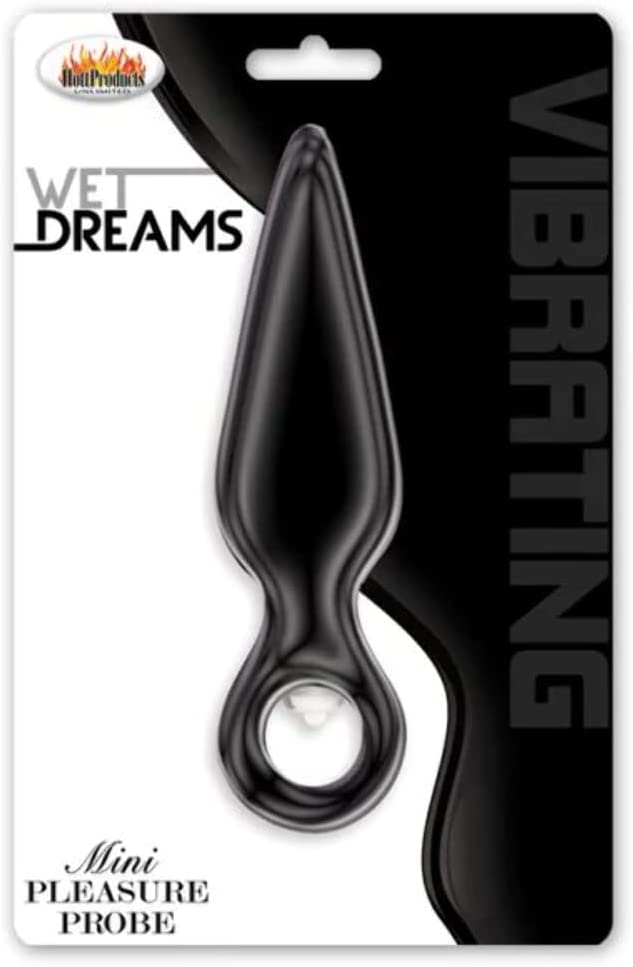 Wet Dreams Vibrating Mini Pleasure Probe Black