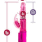 Sexy Things Romping Beaded Rabbit Vibrator - Fuchsia