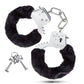 Temptasia Faux Fur Cuffs - Black