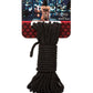 Scandal BDSM Rope 32.75ft/10m - Black