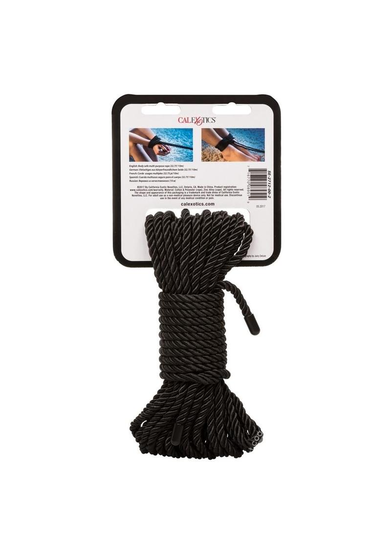 Scandal BDSM Rope 32.75ft/10m - Black