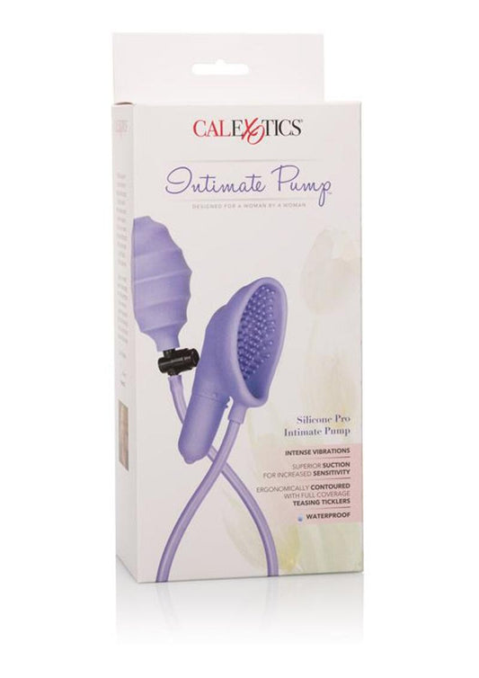 Intimate Pump Silicone Pro Intimate Pump Waterproof Purple