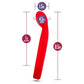 Sexy Things G Slim G-Spot Vibrator - Scarlet Red