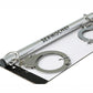 Sex & Mischief Spreader Bar With Metal Cuffs - Silver