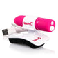 Charged Positive Wireless Remote Control USB Rechargeable Vibe Waterproof Strawberry
