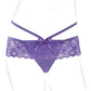 Fantasy Fore Her Thrill Her Crotchless Panty Vibe - Purple