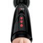 Pipedream Extreme Elite Rechargeable Dirty Talk Starter Masturbator - Pussy - Vanilla/Black