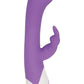 Enchanted Bunny Rechargeable Silicone Rabbit Vibrator - Purple