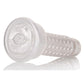 Optimum Series Stroker Pump Sleeve Masturbator - Mouth - Clear