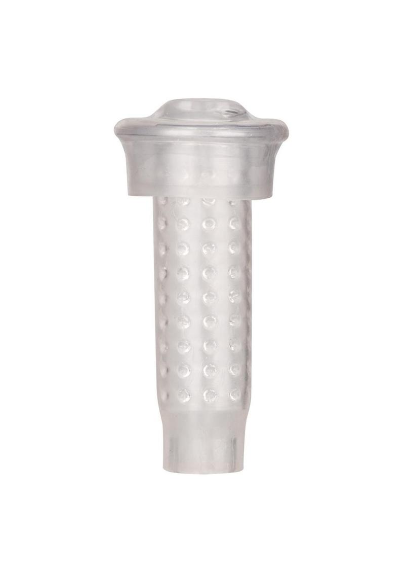 Optimum Series Stroker Pump Sleeve Masturbator - Mouth - Clear