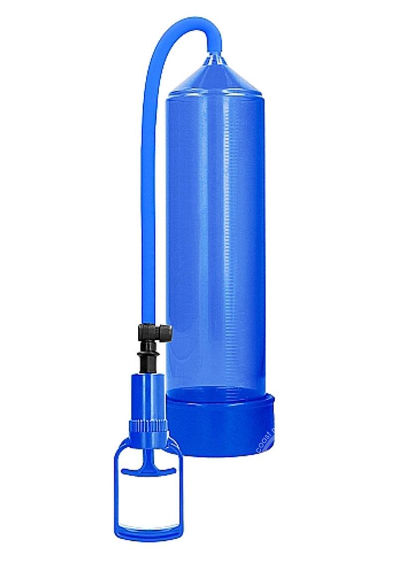 Pumped By Shots Comfort Beginner Penis Pump - Blue