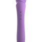 Fantasy For Her Duo Wand Massage Her Silicone Rechargeable Waterproof Purple