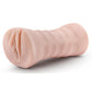 M for Men Rain Vibrating Masturbator with Bullet - Pussy - Vanilla