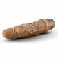 Dr. Skin Cock Vibe 3 Vibrating Dildo 7.25in - Caramel