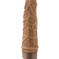 Dr. Skin Cock Vibe 3 Vibrating Dildo 7.25in - Caramel