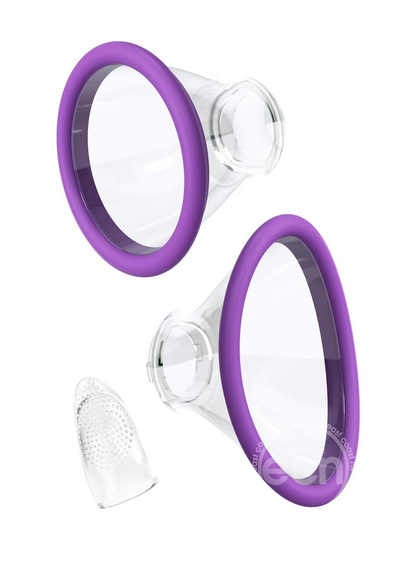 Fantasy For Her Her Ultimate Pleasure Silicone Vibrating Multi Speed USB Rechargeable Clit Stimulator Waterproof Purple