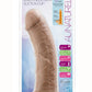 Au Naturel Dildo with Suction Cup 8in - Caramel