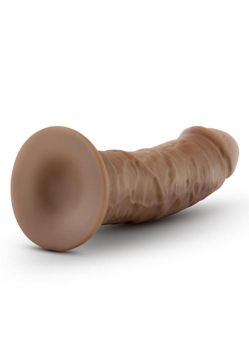 Au Naturel Dildo with Suction Cup 8in - Caramel