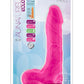 Au Naturel Bold Thrill Dildo with Suction Cup 8.5in - Pink