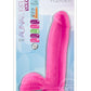 Au Naturel Bold Pleaser Dildo with Suction Cup 7in - Pink