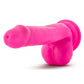 Au Naturel Bold Delight Dildo with Suction Cup 6in - Pink