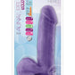 Au Naturel Bold Hero Dildo with Suction Cup 8in - Purple