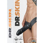 Dr. Skin Hollow Strap-On with Dildo 7in - Black
