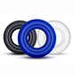 Stay Hard Donut Cock Rings Fishbowl (50 Per Bowl) - Assorted Colors