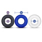 Stay Hard Donut Cock Rings Fishbowl (50 Per Bowl) - Assorted Colors