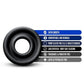 Performance Silicone Pump Sleeve - Medium - Black