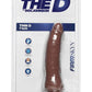 The D Thin D Firmskyn Dildo 7in - Caramel