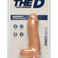The D Master D Firmskyn Dildo with Balls 7.5in - Vanilla