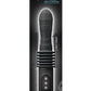 Renegade Rechargeable Deep Stroker Silicone Thrusting Vibrating Wand Massager - Black
