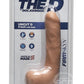 The D Uncut D Firmskyn Dildo with Balls 9in - Vanilla