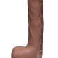 The D Uncut D Firmskyn Dildo with Balls 9in - Caramel