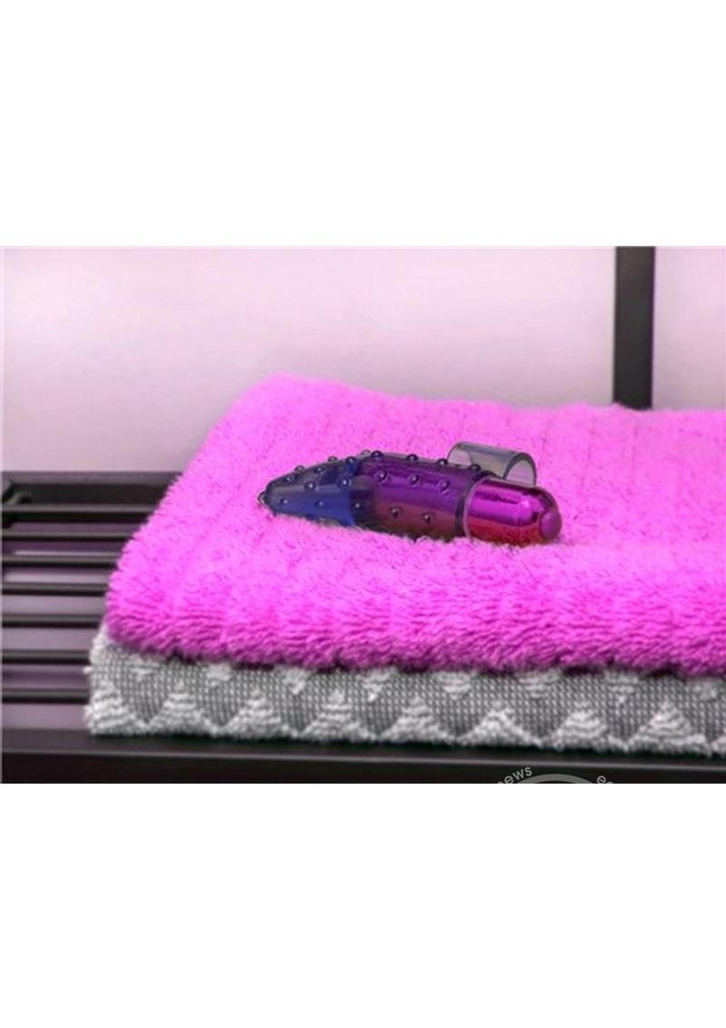 PowerBullet Frisky Finger  Multi Speed Water Resistant  Purple