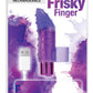 PowerBullet Frisky Finger Rechargeable Finger Massager - Purple
