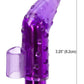 PowerBullet Frisky Finger Rechargeable Finger Massager - Purple